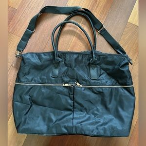 Huge Black Duffle Weekender Bag